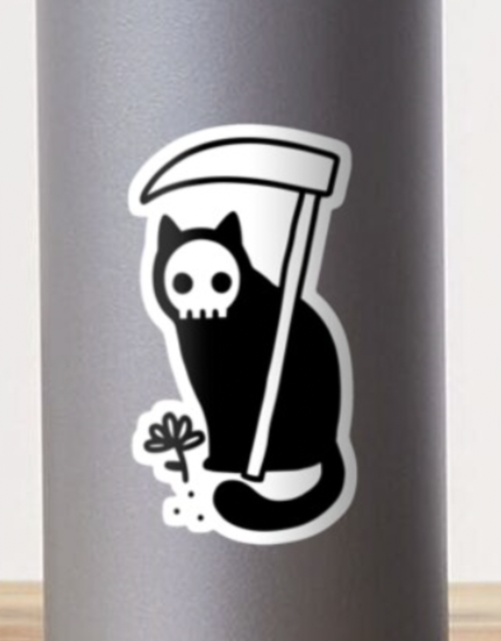 Grim Kitty Sticker