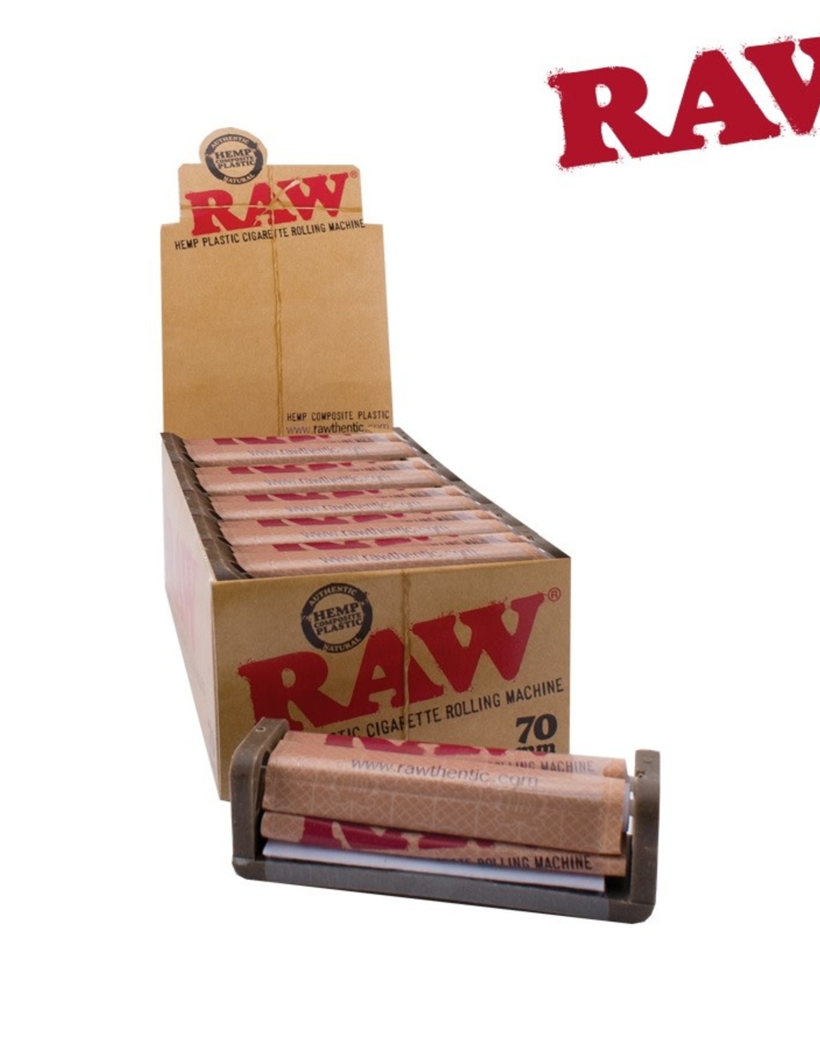 RAW RAW 70mm Hemp Plastic Roller