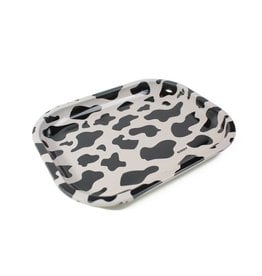 Giddy Cow Print Small Rolling Tray - 7.2" x 5.6"