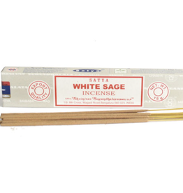 Satya White Sage Incense Sticks (15 Gram Box)