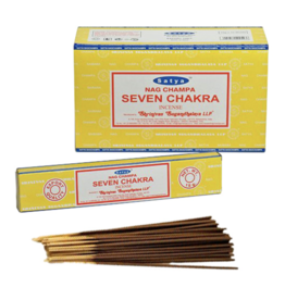 Satya Seven Chakra Incense Sticks (15 Gram Box)