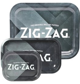 Zig Zag Rolling Tray - Black