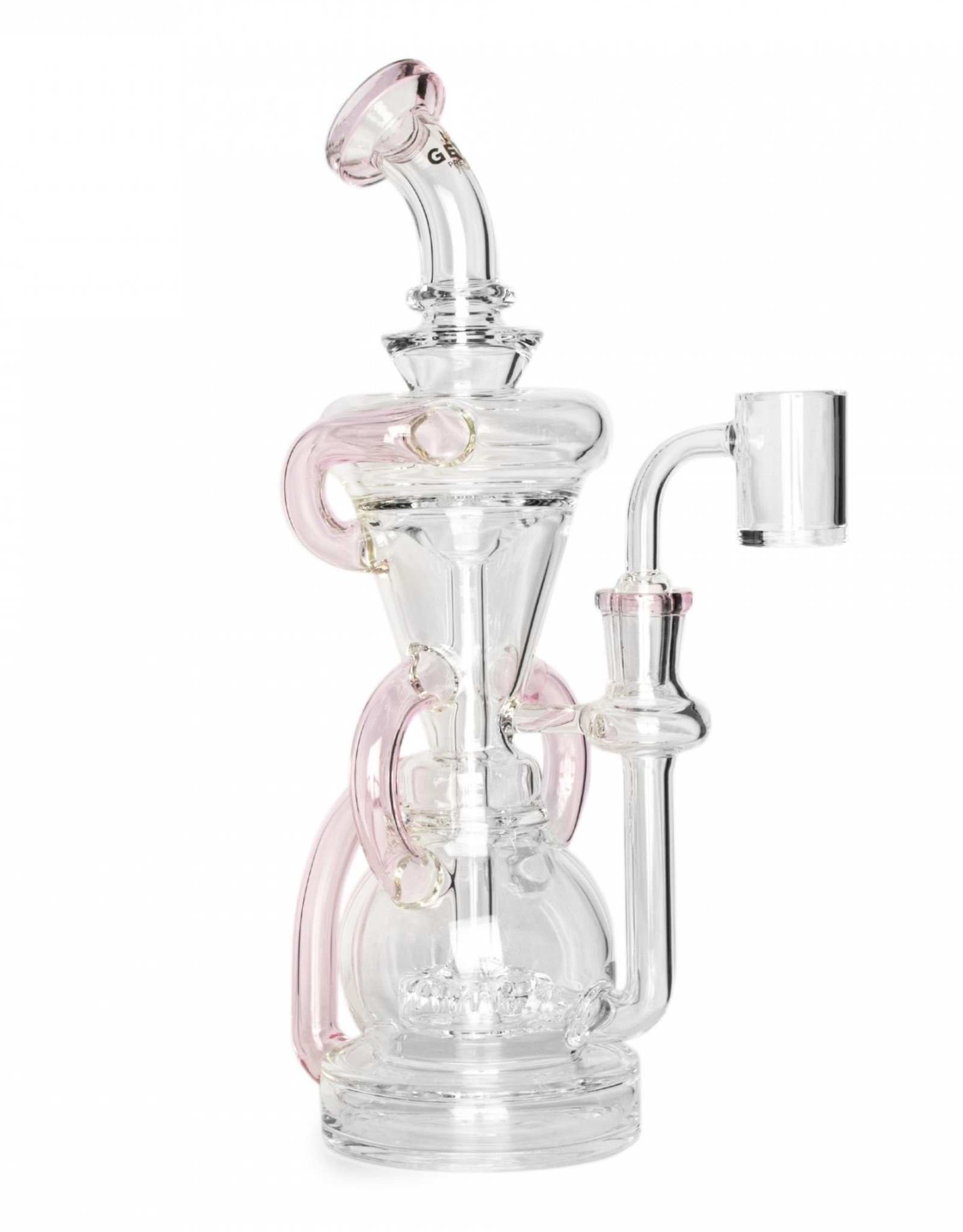 GEAR Premium 10" Crystal Glide Triple Uptake Dual Chamber Concentrate Recycler by GEAR Premium
