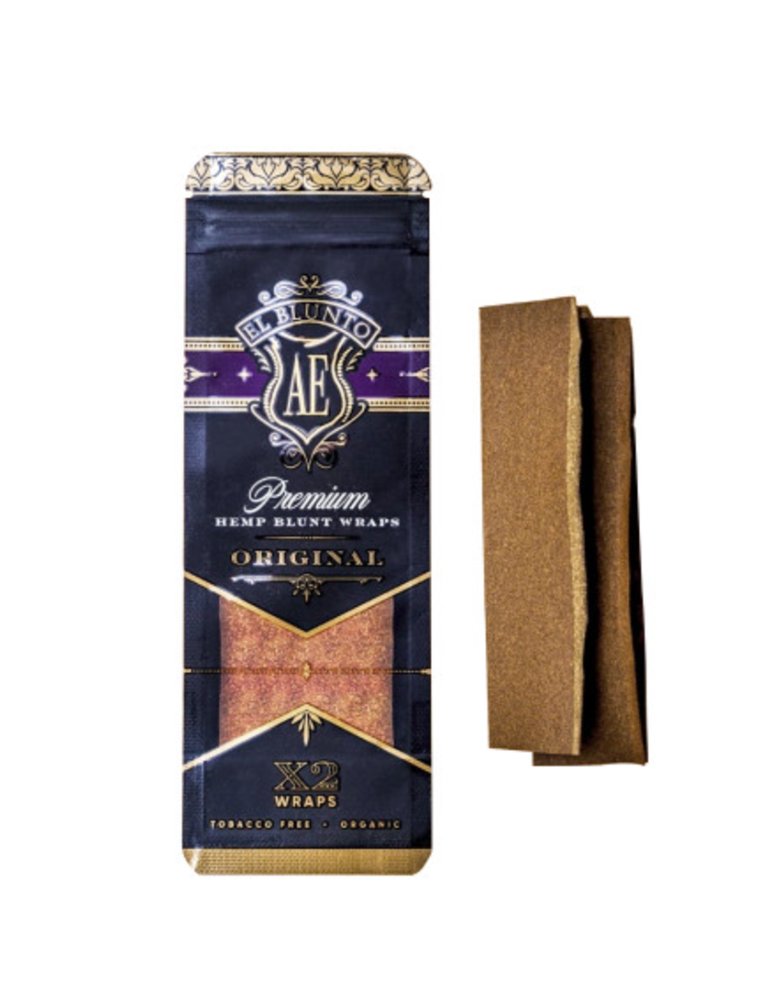 Albert Einstone's El Blunto - Hemp Blunt Wrap 2-Pack