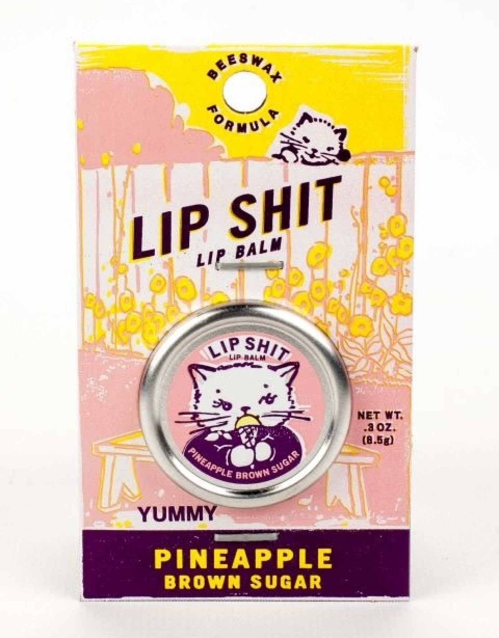 Lip Shit - Pineapple Brown Sugar Lip Balm