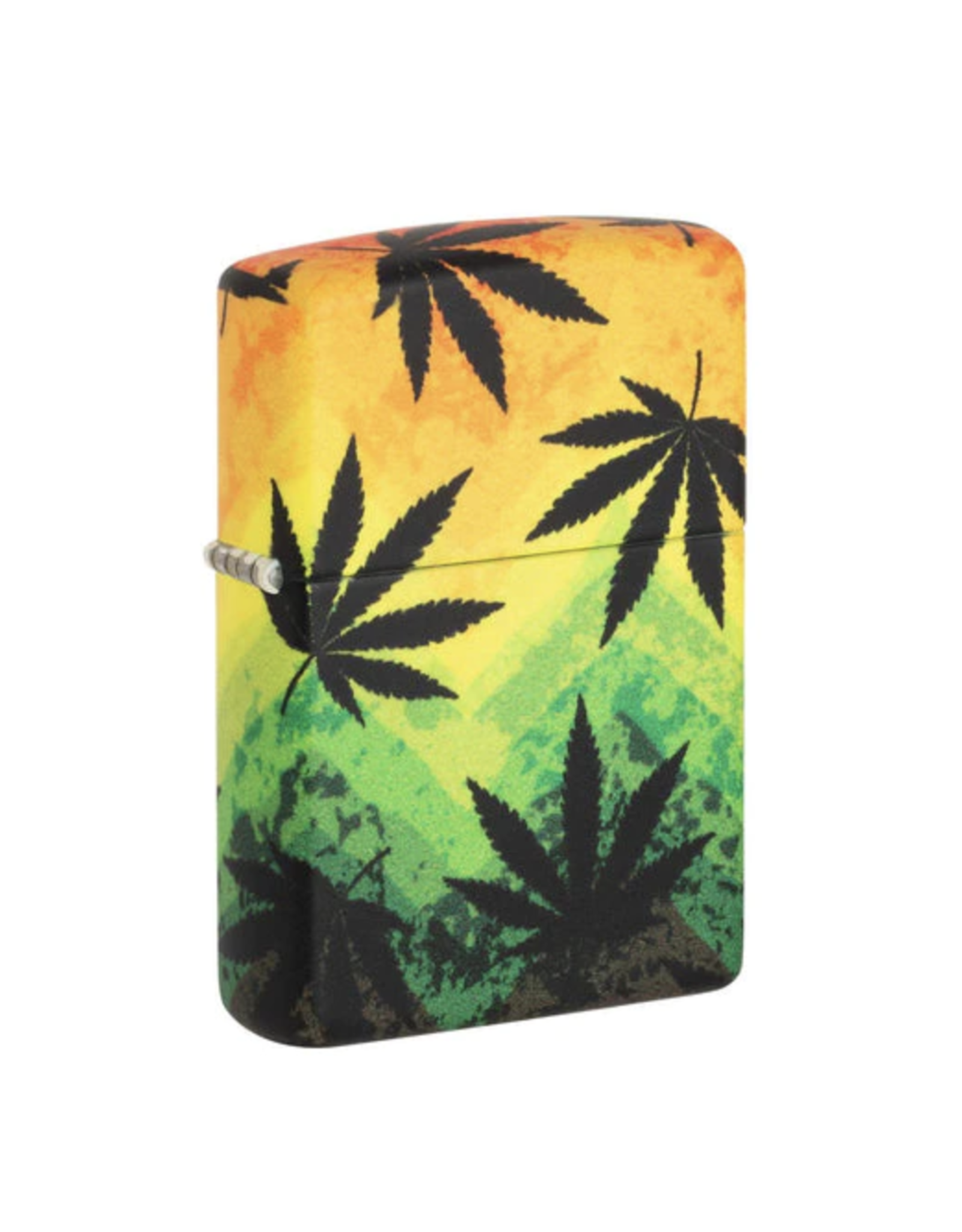 Zippo Floating Cannabis Leaves Zippo