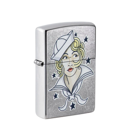 Zippo Sailor Girl Tattoo Design Zippo