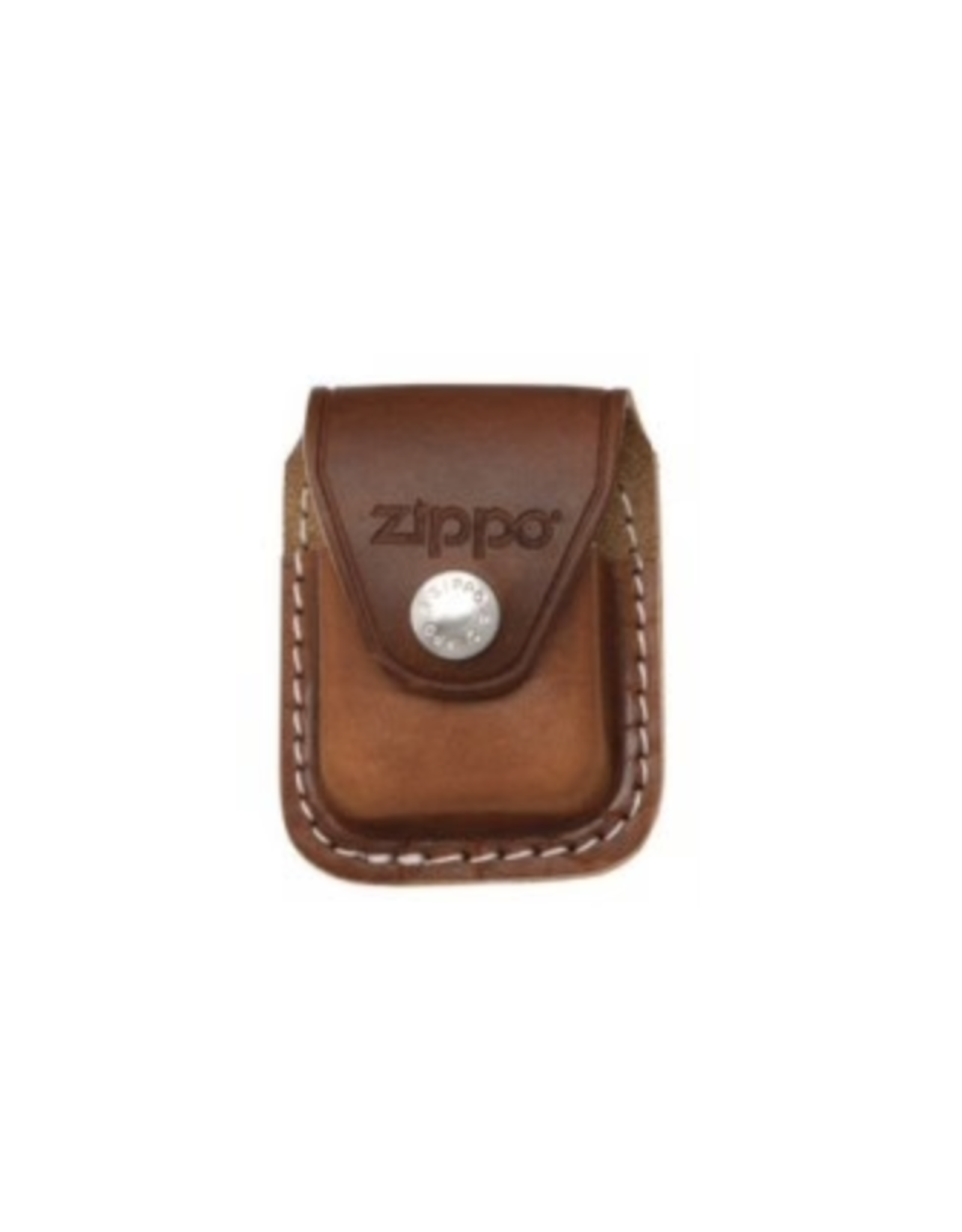 Zippo Zippo Brown Leather Pouch w/ Clip
