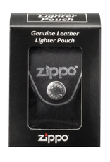 Zippo Zippo Black Leather Pouch w/ Clip