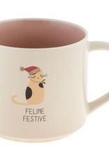Feline Festive Mug