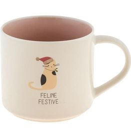 Feline Festive Mug