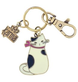 Enamel Keychain - Cat