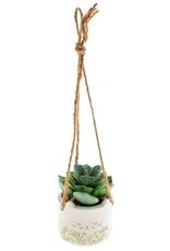 Shaped Hanging Succulent Pot - Cat