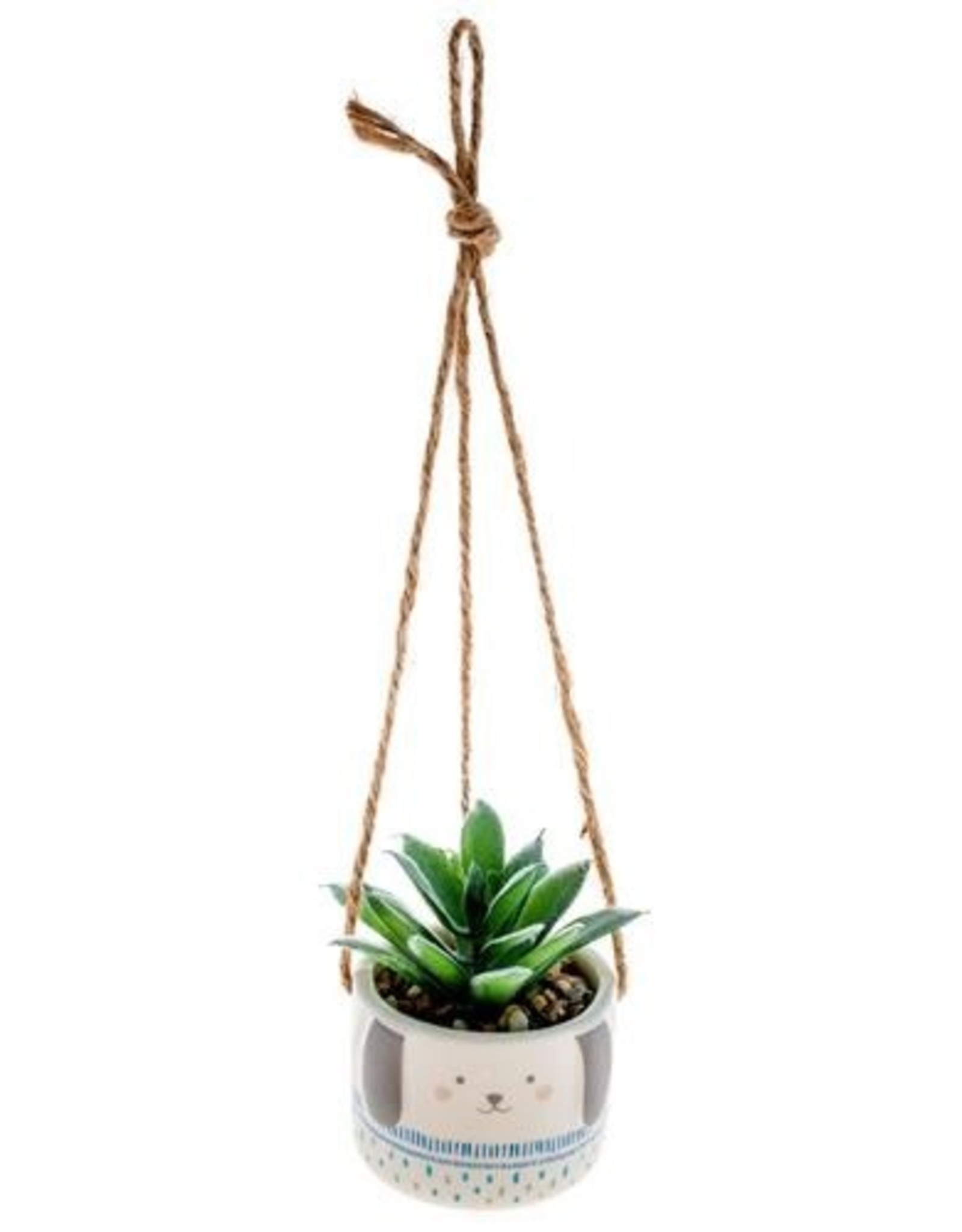 Shaped Hanging Succulent Pot - Dog