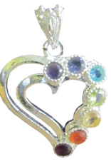 Chakra Heart Necklace