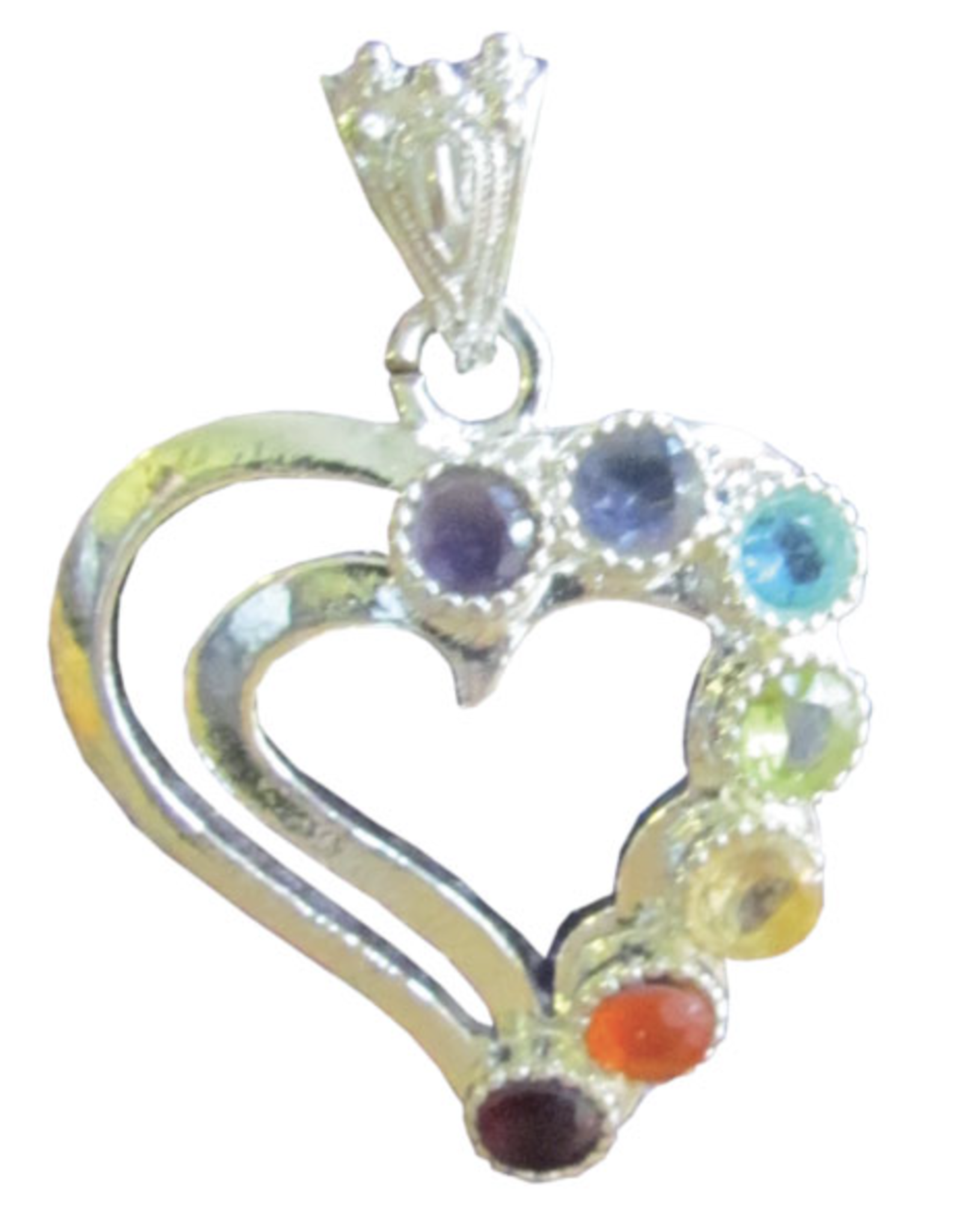 Chakra Heart Necklace