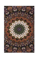 3D Purple Star Mini Tapestry 30"x45"