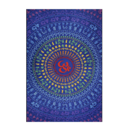 3D Universal Om Tapestry 60"x90"