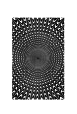 Zest For Life Electric Vibrations Tapestry 52"x80" - Black
