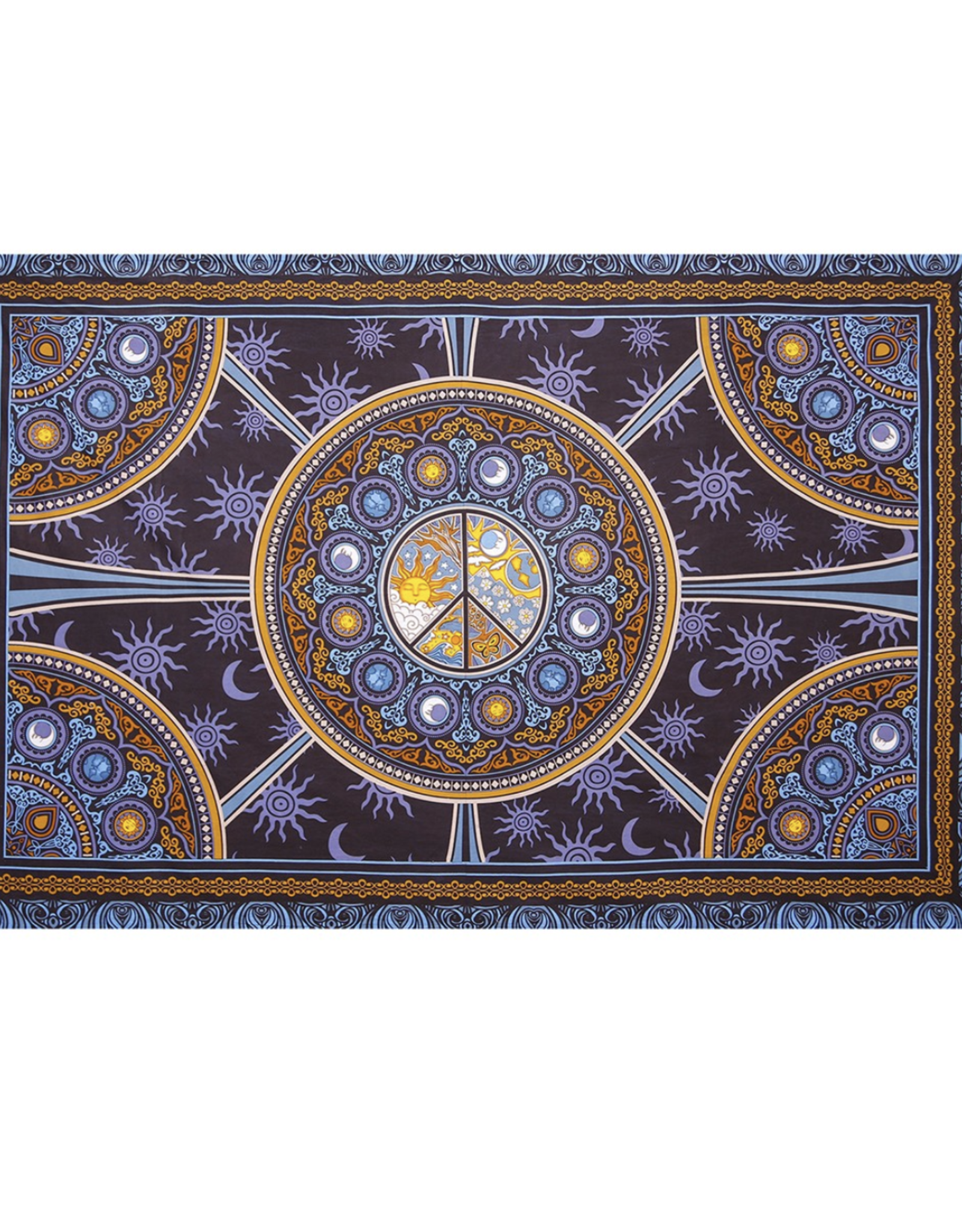 3D Peace Tapestry 60"x90" - Art by Dan Morris