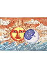 Sun & Moon Ocean Tapestry 60"x90" - Art by Dan Morris
