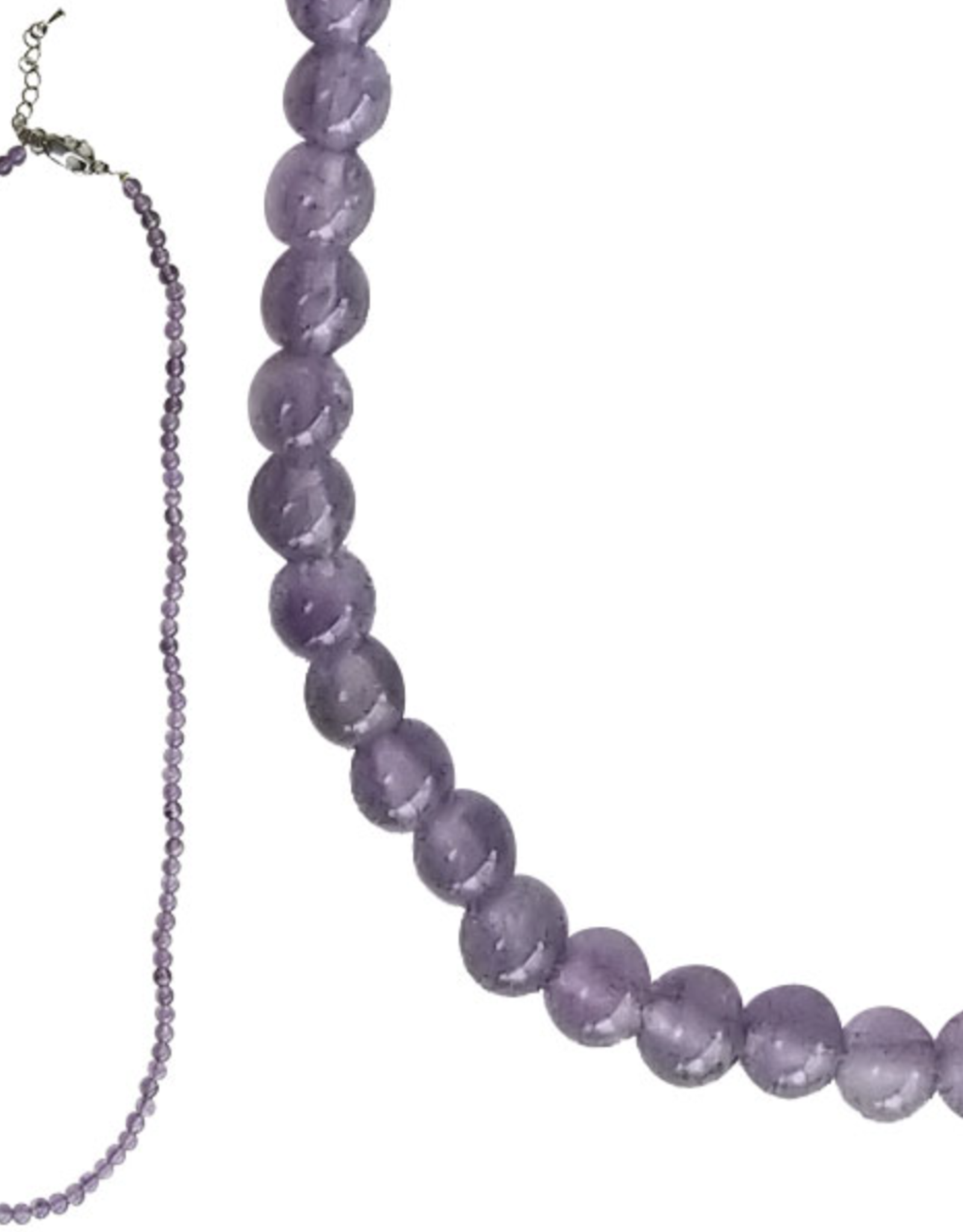 Gemstone 4mm Bead Necklace