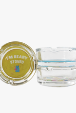 Beary Stoned - Giddy 3" Glass Ashtray