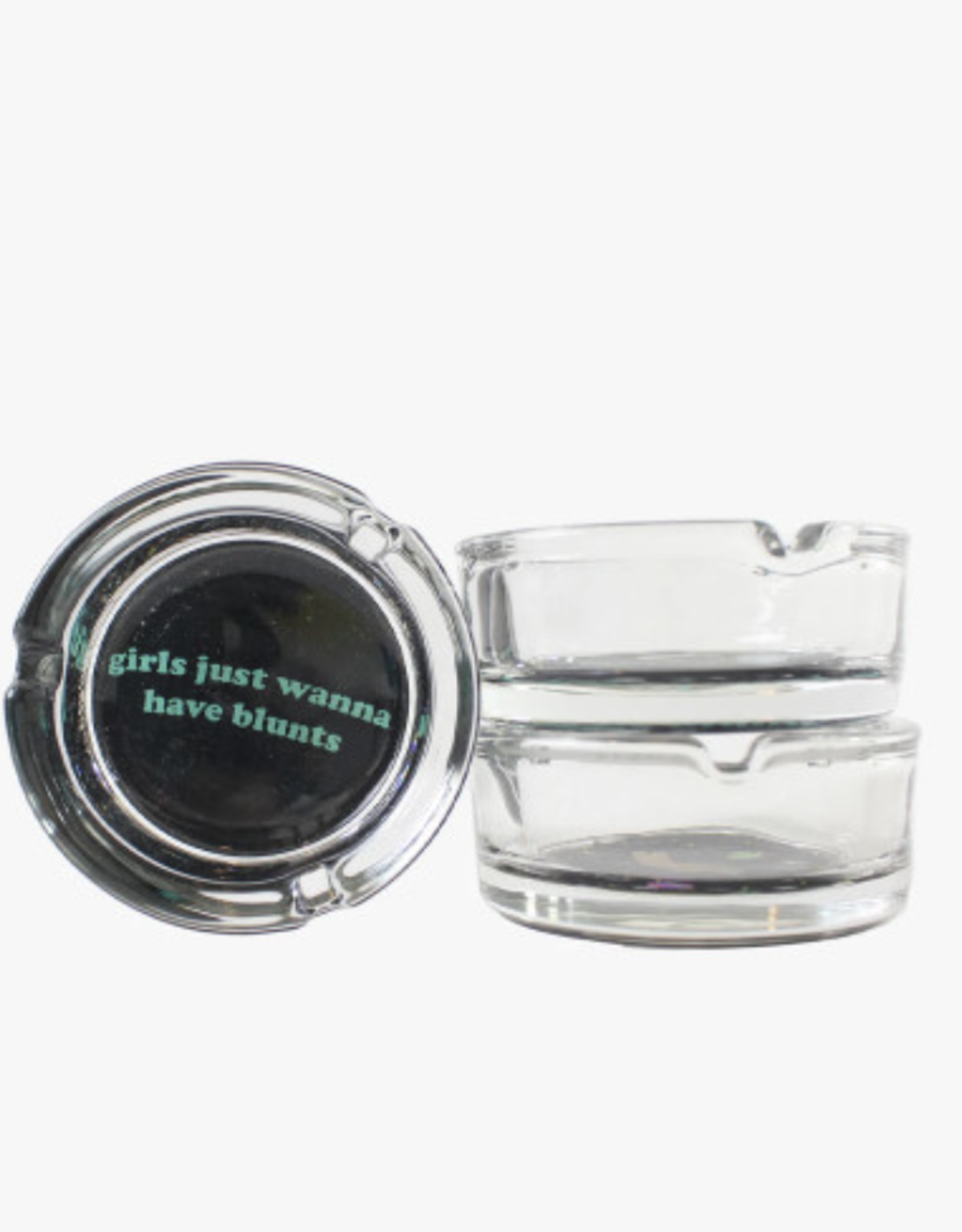 Girls Just Wanna - Giddy 3" Glass Ashtray