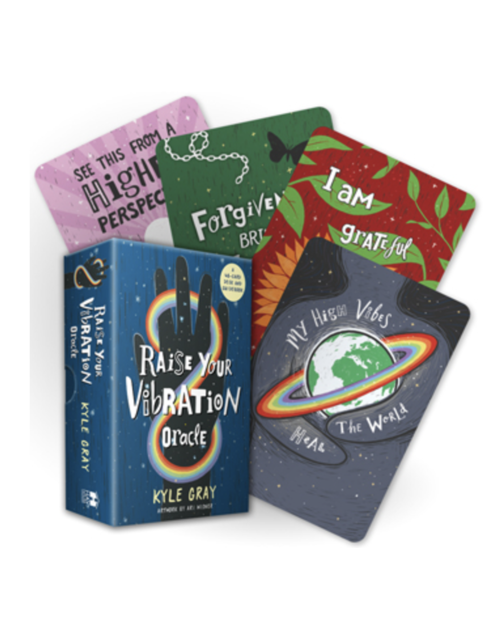 Raise Your Vibration Oracle Deck (November 2022) - A 48-Card Deck and Guidebook