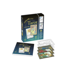 Color Your Tarot Set (September 2022) Includes a full deck of specially commissioned tarot cards, a deck of cards to colour in, and a 64-page illustrated book