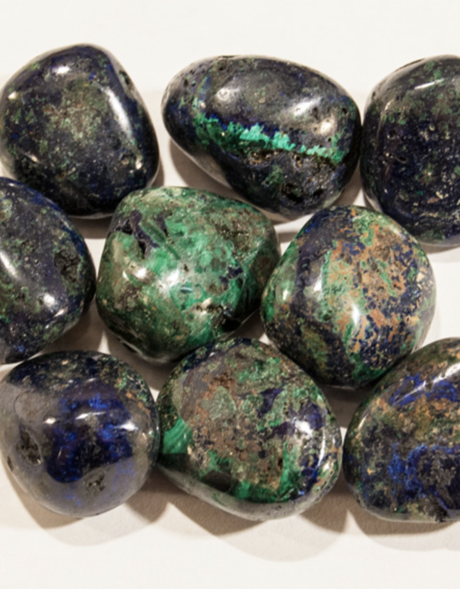 Tumbled - Azurite Malachite