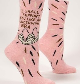 Underwire Bra Crew Socks