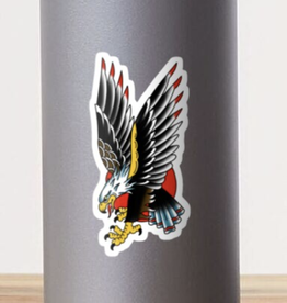Traditional Tattoo Eagle Sticker