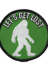Let's Get Lost Bigfoot Sasquatch Patch