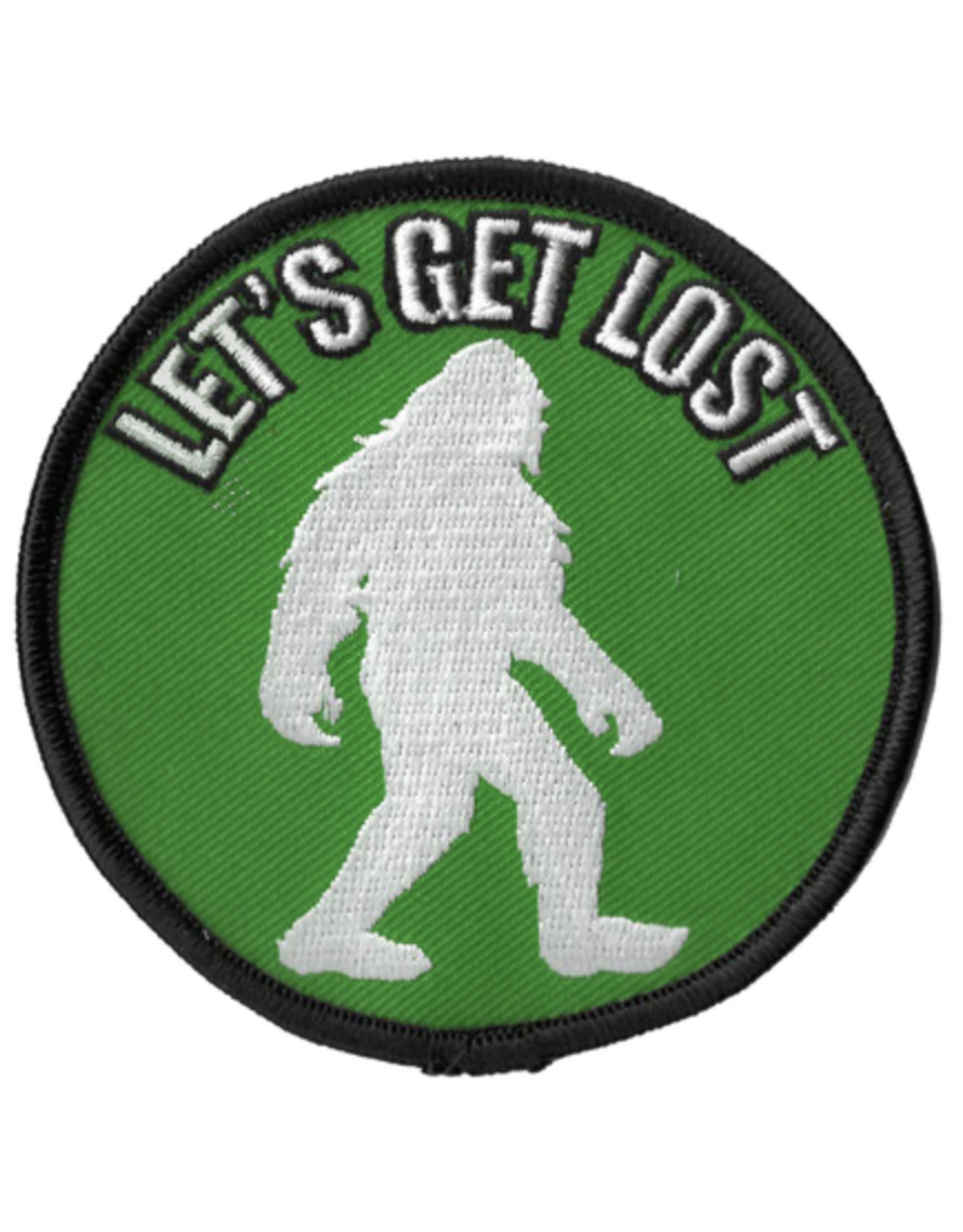 Let's Get Lost Bigfoot Sasquatch Patch