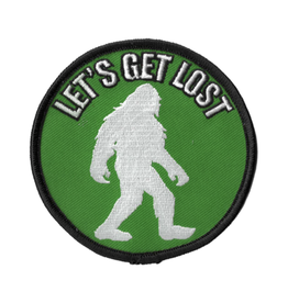 Let's Get Lost Bigfoot Sasquatch Patch