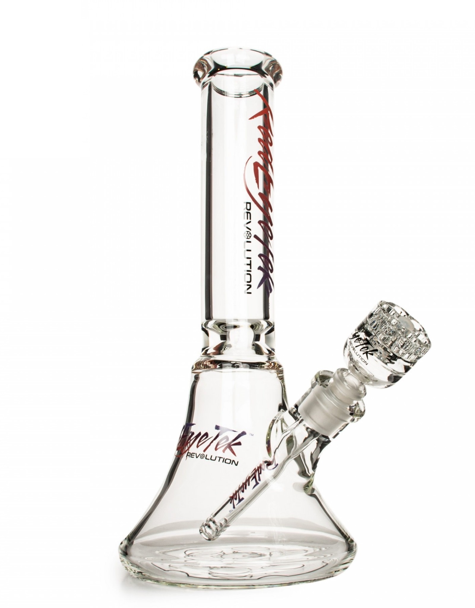 Red Eye Glass 14" 7mm Revolution Bell Base Bong by Red Eye Glass