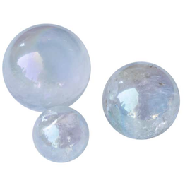 Sphere - Angel Aura Clear Quartz