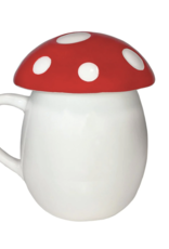 Mushroom Mug with Lid - 12oz