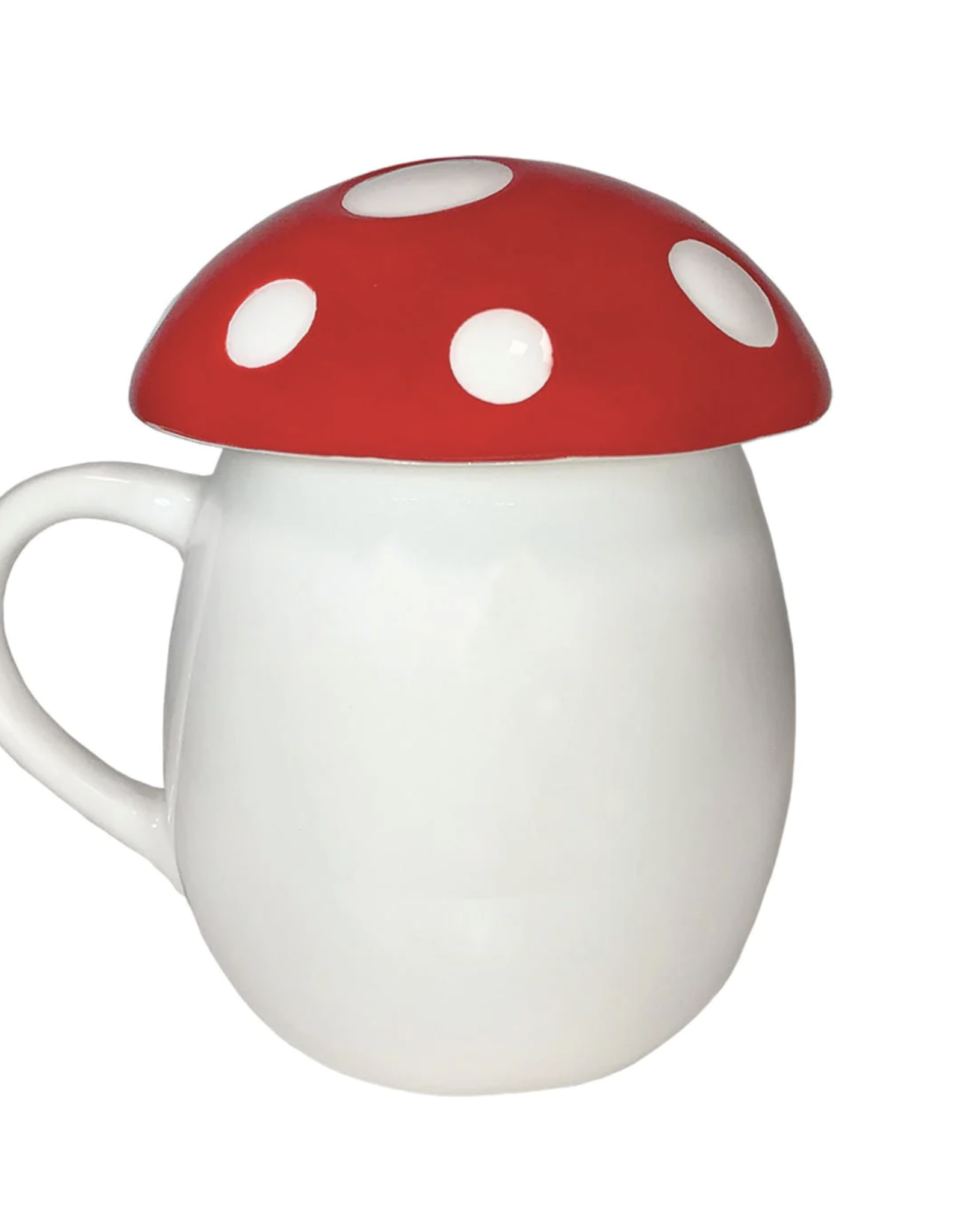 Mushroom Mug with Lid - 12oz