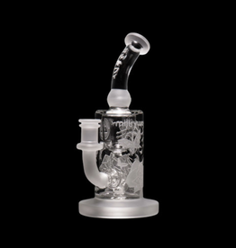 8" Kabuki Recycler by Milkyway Glass