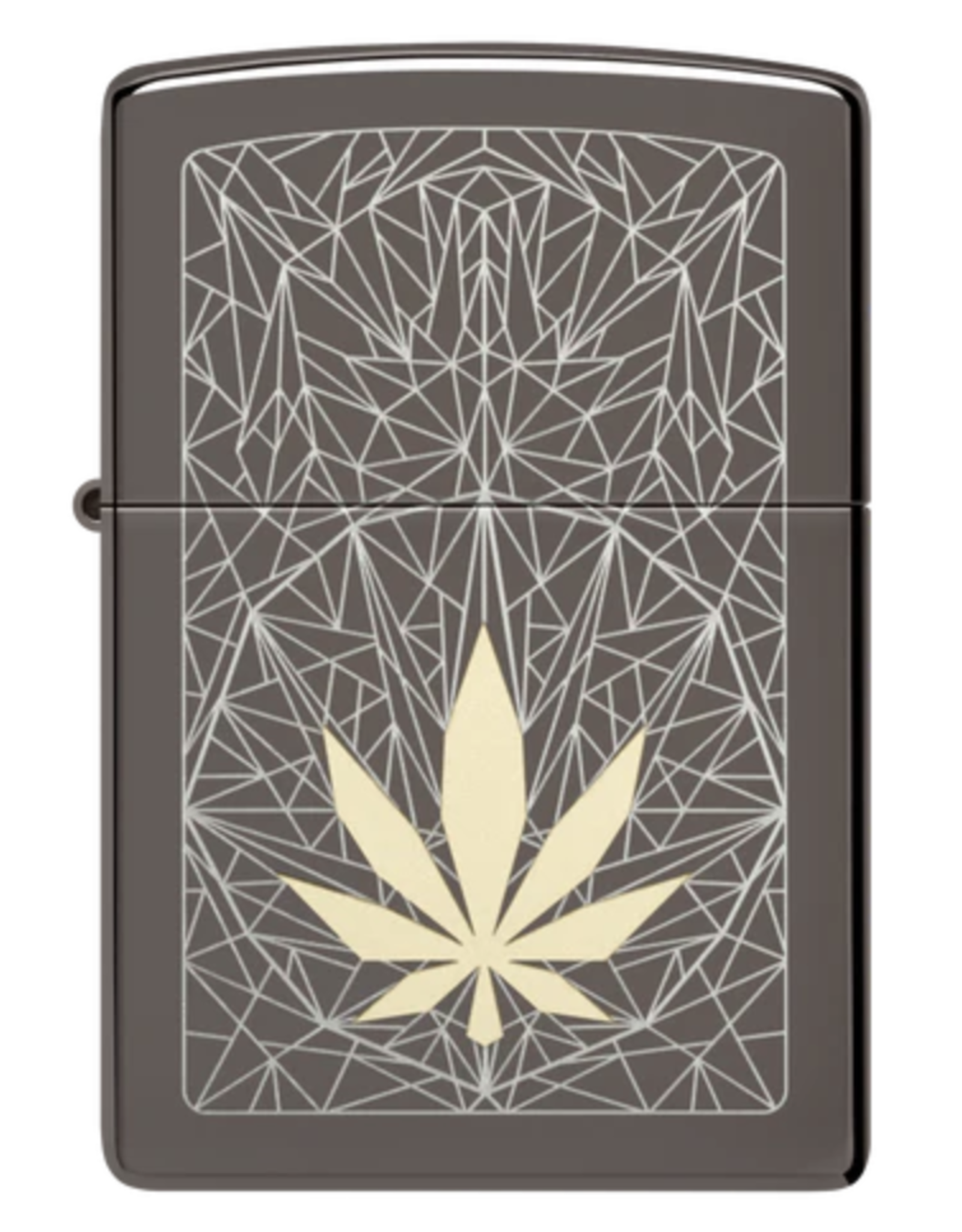 Zippo Geometric Cannabis Zippo