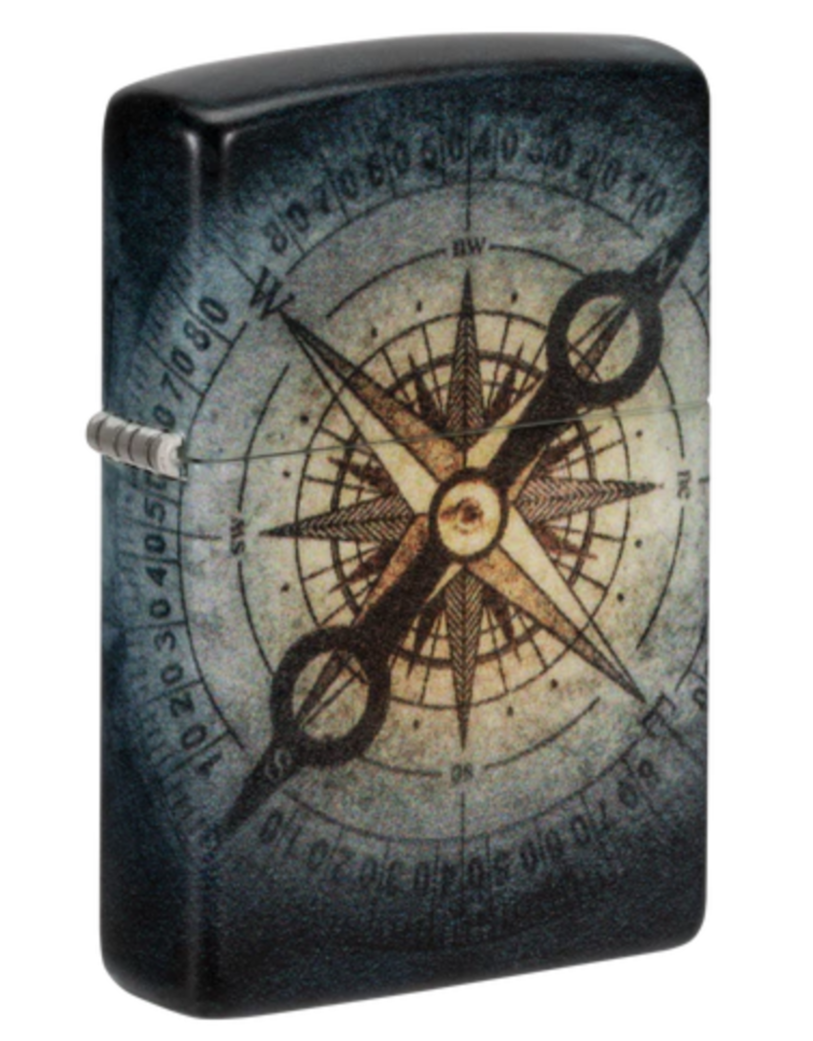 Zippo Compass Ghost Design Zippo