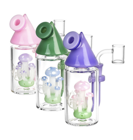 Pulsar 6.75" Apex Shroom Dab Rig by Pulsar - Assorted Colours