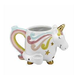 Premium Roast & Toast Mug w/ Pipe - Unicorn