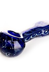 Red Eye Glass 4.5" Paisley Pipe