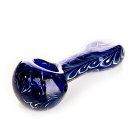 Red Eye Glass 4.5" Paisley Pipe by Red Eye Glass