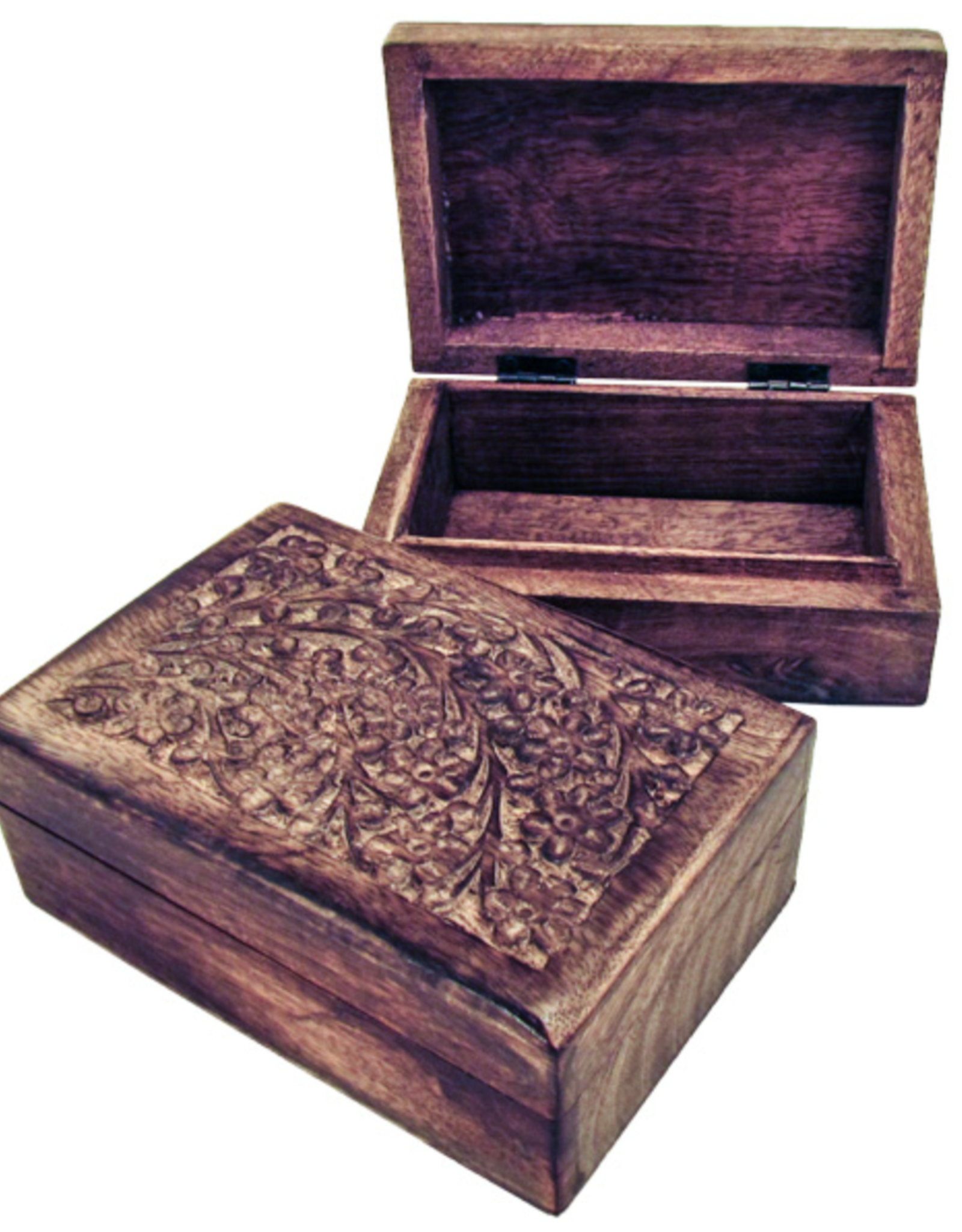 Wood Box - Floral
