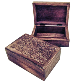 Wood Box - Floral