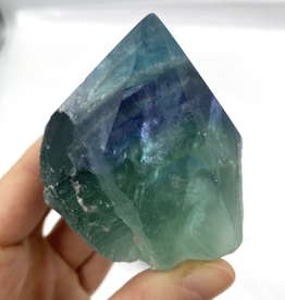 Cut Base Point - Fluorite